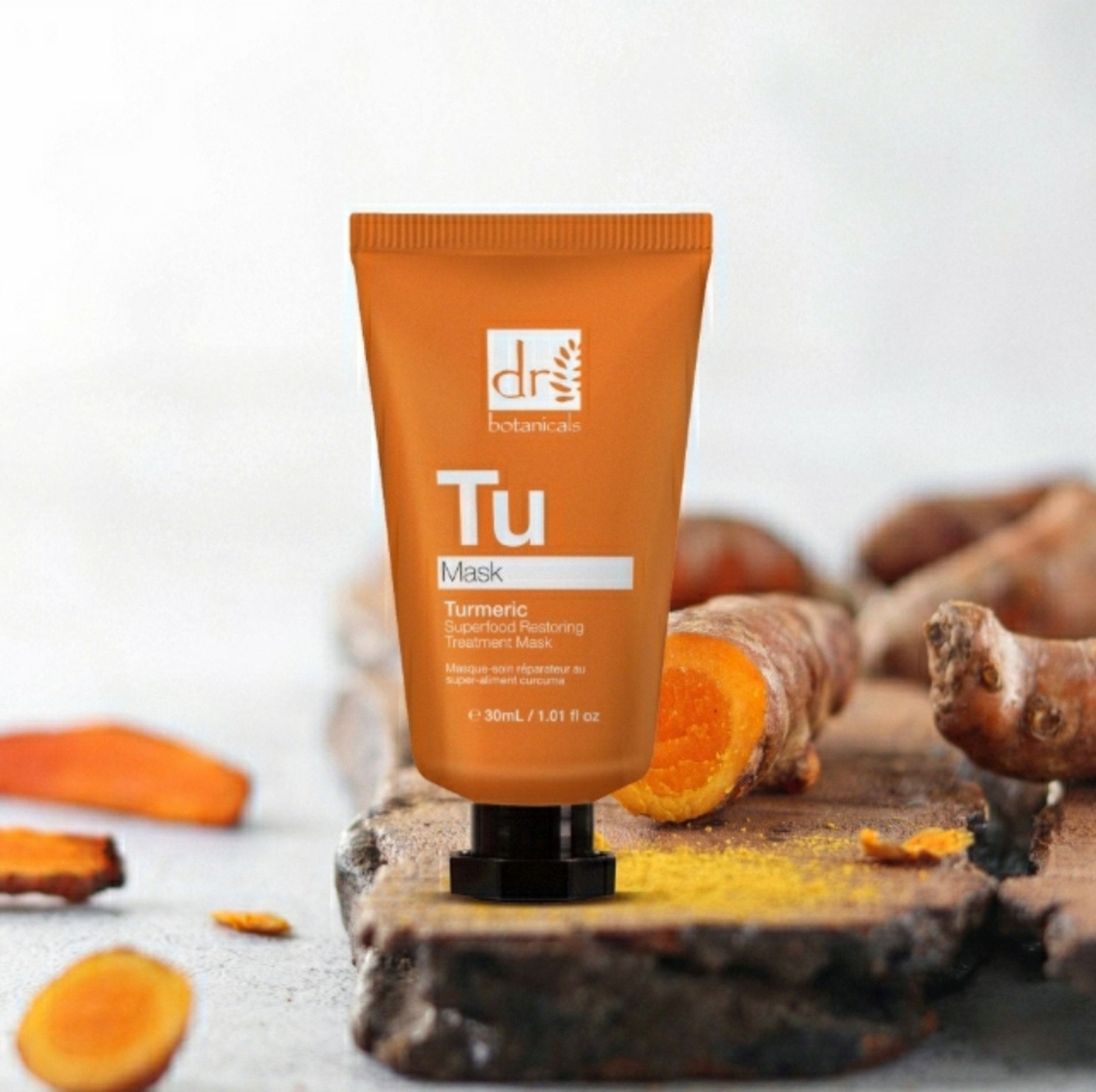 dr botanicals tu mask *NEW* Turmeric Superfood Restoring Treatment Mask 30mL